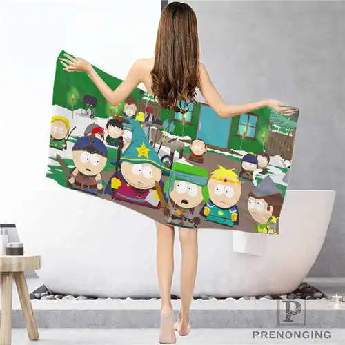 Face or Bath Towel Таможня Южная-Парк-(1) тряпка для ванной комнаты полотенце s лицо полотенце/банное полотенце Душ Полотенце s Размер 33x74 см/72x143 см#18-12-16-03-112 - Цвет: Face or Bath Towel