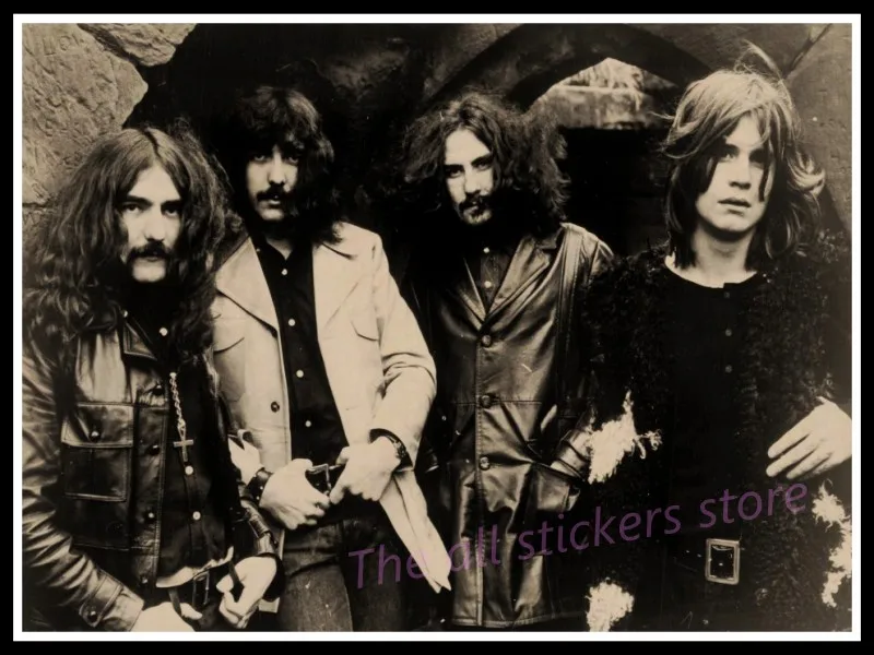 Black Sabbath. Плакат Оззи Осборн. Украшение для домашнего интерьера крафт-кислотная рок-музыка плакат рисунок ядро наклейки на стену/6008