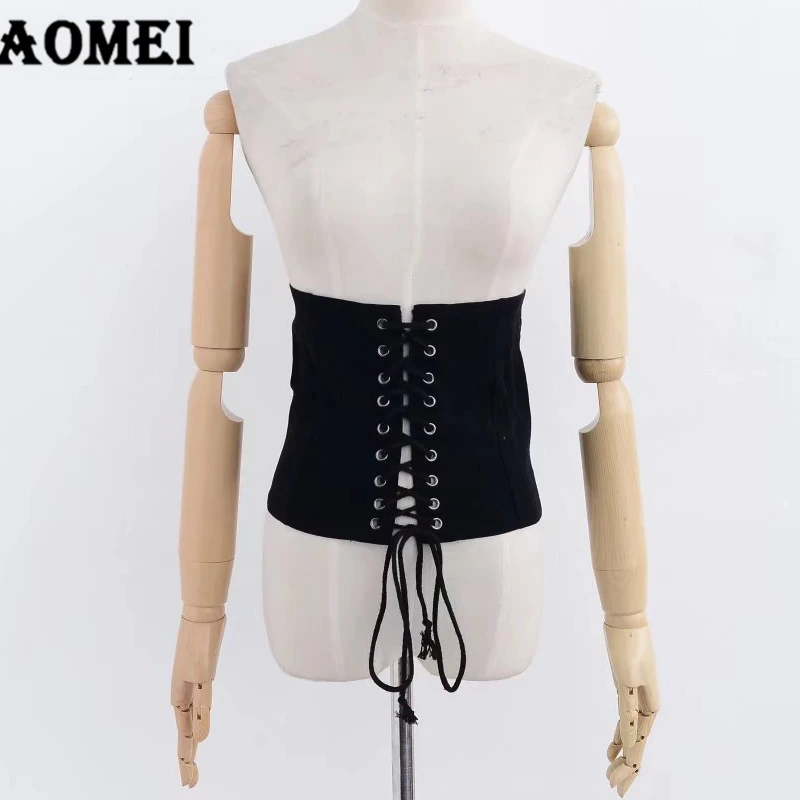 Новое поступление тонкий корсет на шнуровке бандажный пояс женский летний