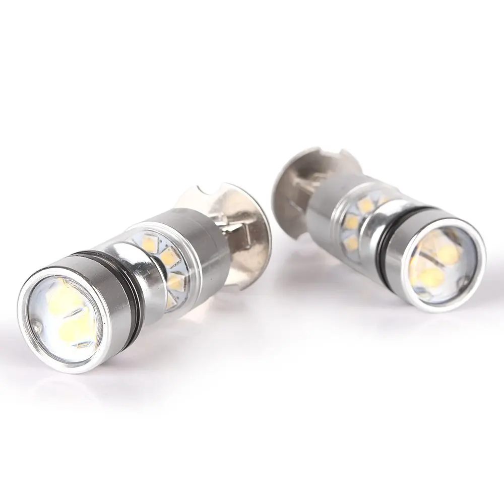 2*100 Вт H3 H1 светодиодный Bombillas de Coche Авто Lamparas машине Luz Brillante противотуманные лампы
