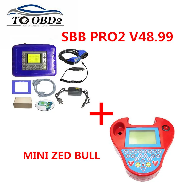 Лучший автоматический ключ Мини Zed Bull Zed-Bull Smart Silca SBB PRO2 V48.88 V46.02 V48.99 V33.02 автоматический транспондер без жетонов Limited - Цвет: SBB V48.99 ZED BULL