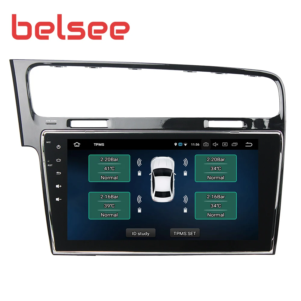 Автомагнитола Belsee 10 1 дюйма Android 9 0 4 Гб + 64 ГБ|Автомагнитолы| |