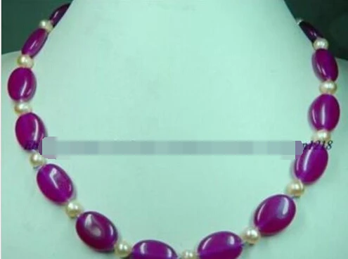 Ювелирное колье с розовым Александритом 6 7 мм 005270|pearl necklace|pink pearl necklacepink pearls |