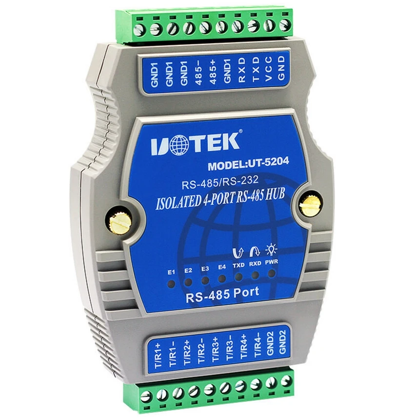 

Концентратор RS-232/RS-485 на 4 порта s RS-485 (Din-рейка), 4 порта RS485, инструкция по эксплуатации, 600 Вт, защита от всплеска молнии, каждая линия изолирована