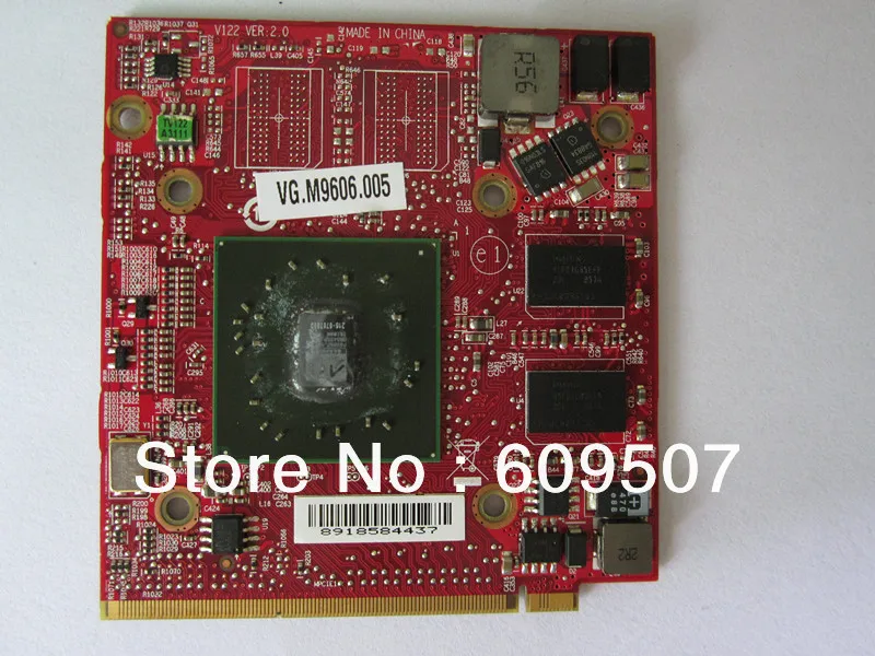 Оптовая продажа графическая карта ATI Mobility Radeon 216 0707009 HD 3470 HD3470 MXM II 256 Мб DDR2 64bit
