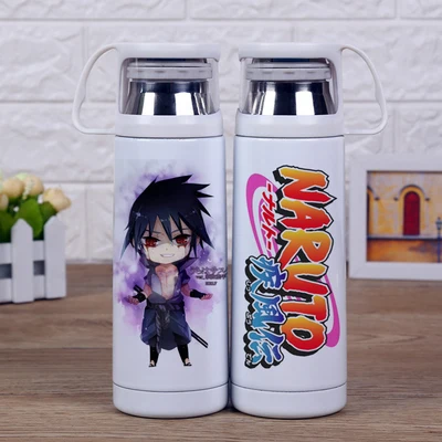S OUSSIRRO Наруто термос Uzumaki Наруто с крышкой Хатаке Какаши термос Uchiha itachi кружки чашка подарок - Цвет: S