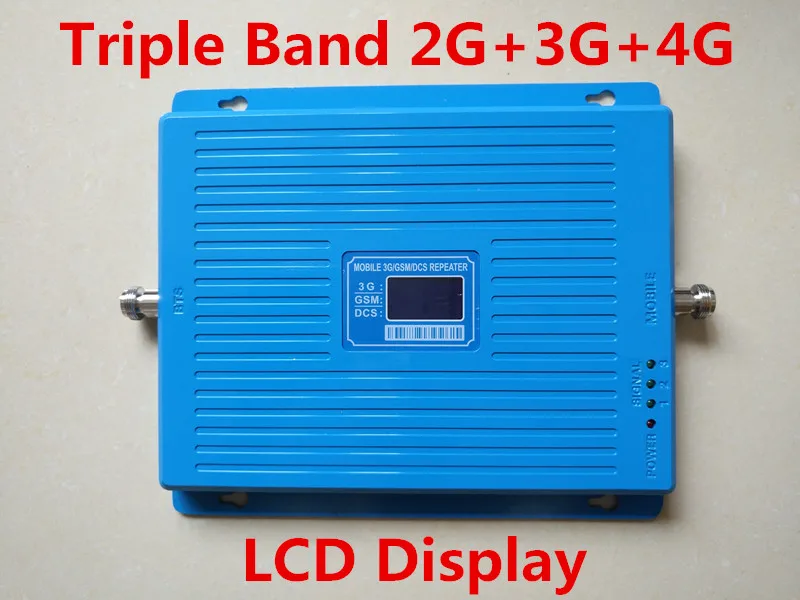 2 г 3 4 GSM репитер 900 1800 2100 triband DCS WCDMA сотовый телефон трехдиапазонный ретранслятор
