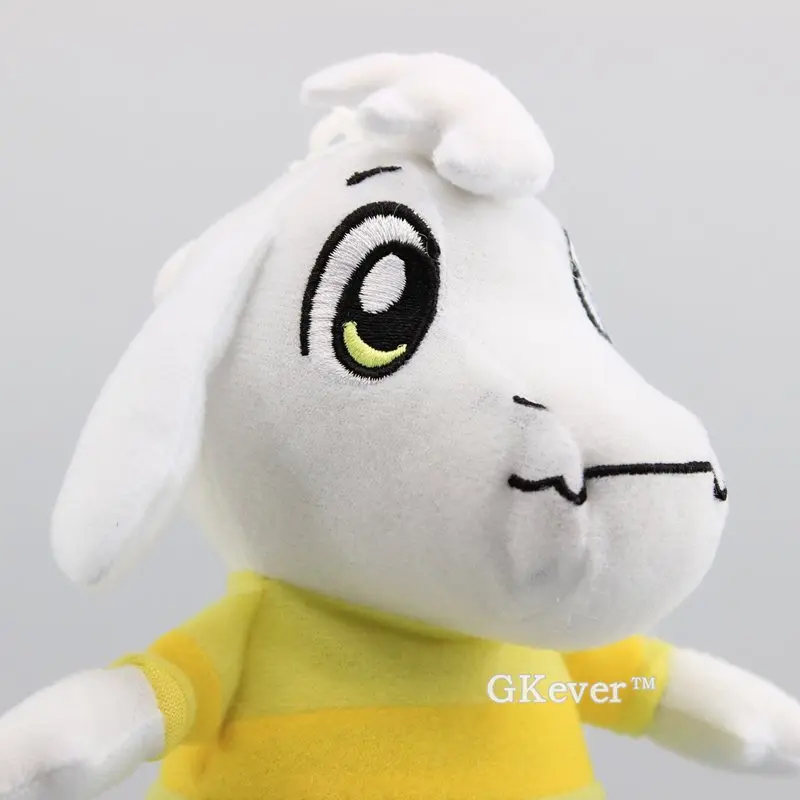 

Undertale Asriel Plush Pendant with Keychain Cute Undertale Stuffed Soft Toys 6" 15 CM