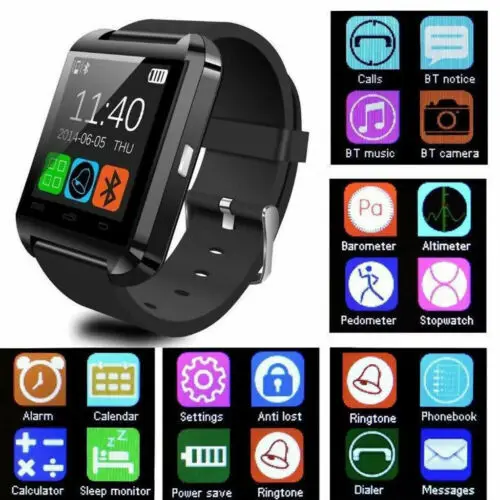 Новинка Bluetooth 2019 Смарт наручные часы с циферблатом для телефона Android iOS iPhone samsung