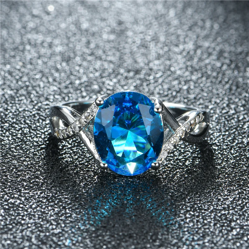 Новинка для женщин модные ювелирные изделия кольцо с фианитом женское