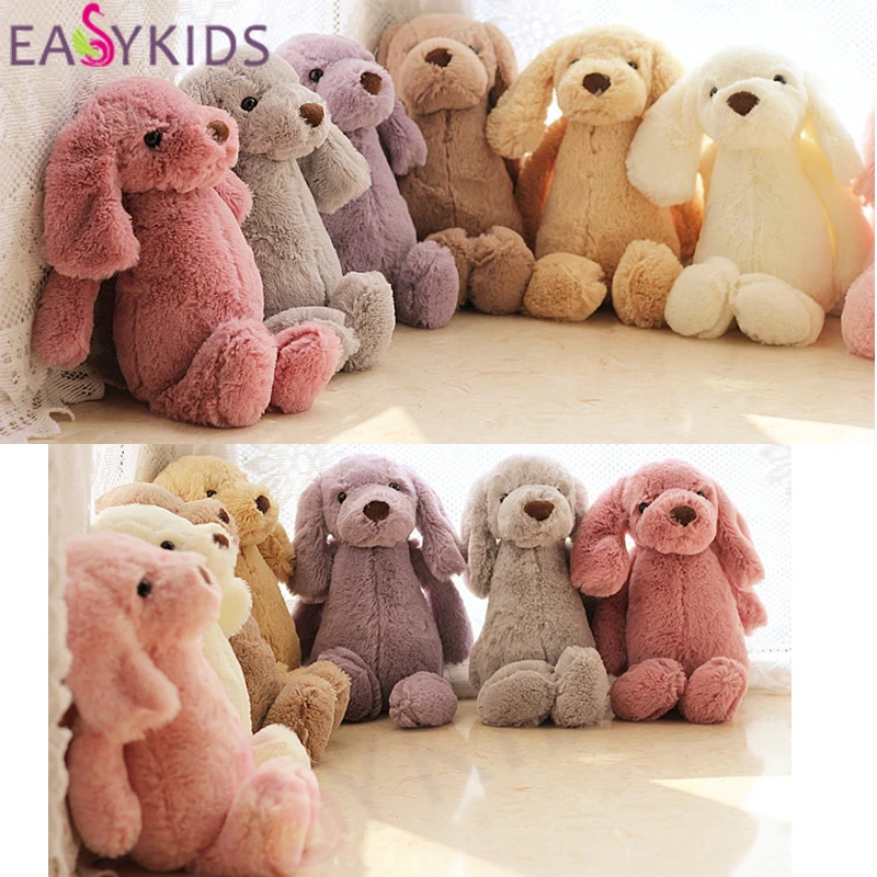30 см милые длинные пушистые игрушки плюшевые собаки Подушка Мягкие куклы ребенок