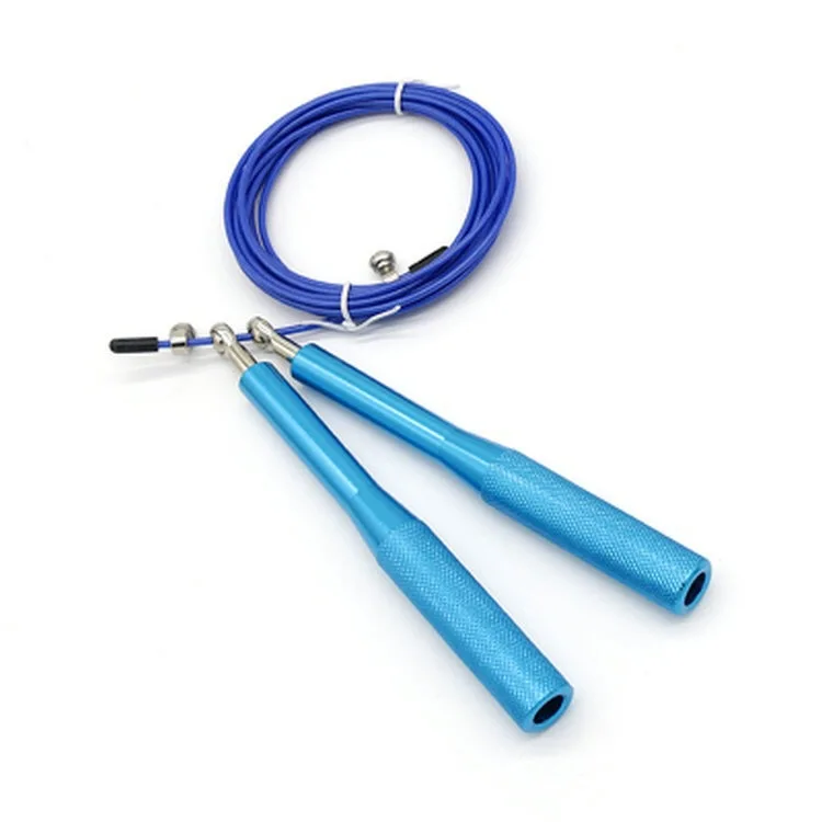 

Fitness sports Rope skipping high speed competition aluminum alloy handle bearing skip wire rope single jump rope training