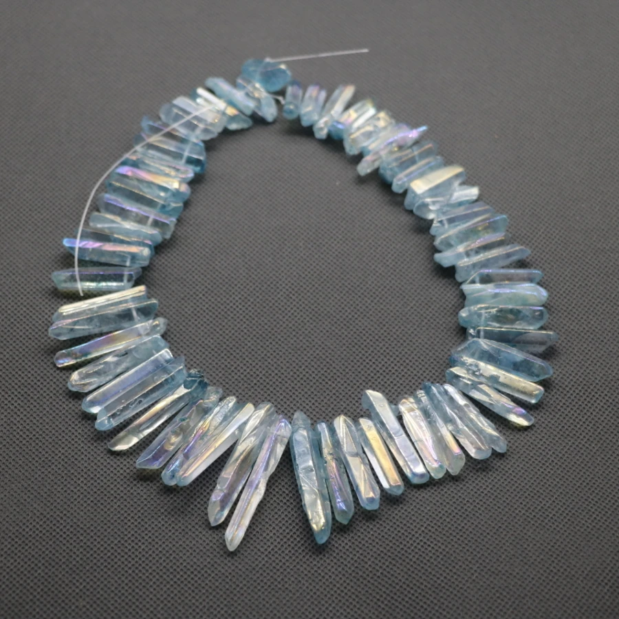 Около 55 шт./нитка цвет морской волны бриллианты драгоценный камень бусины