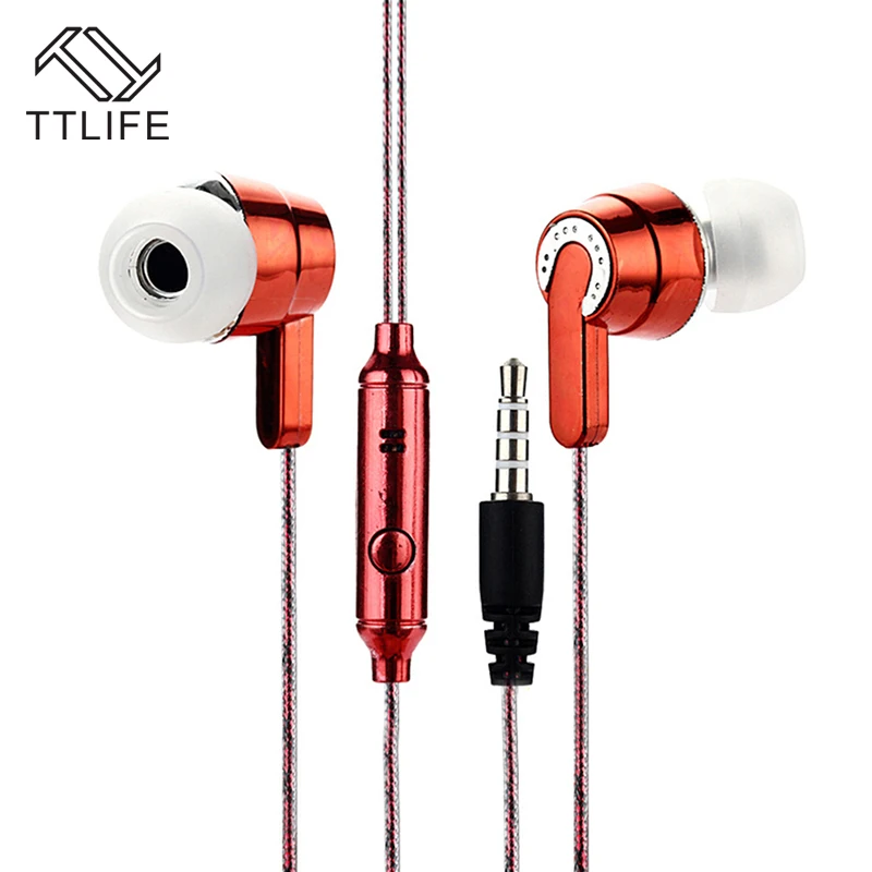 Оригинальный TTLIFE проводной спортивный Наушники SP005 Hi Fi стерео наушники музыка