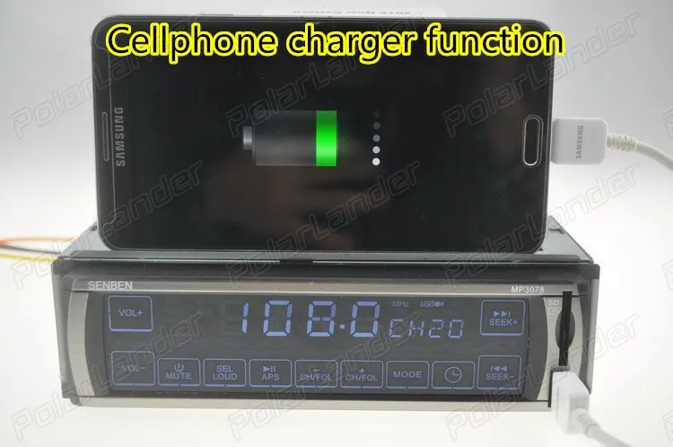 2 5 'V Радио Стерео FM радио получить MP3 аудио плеер USB/SD/AUX in сенсорный экран