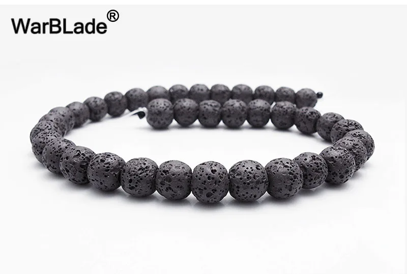 Бусины Из Натурального глянцевого вулканического камня диаметром 6 16 мм|Бусины| |