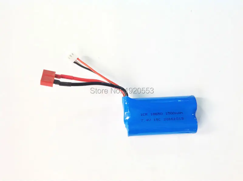 18650 T разъем 7 4 В 1500 мАч 15C литий ионный аккумулятор детали для Wltoys 12428 12423 A939 MJX T40 T40C