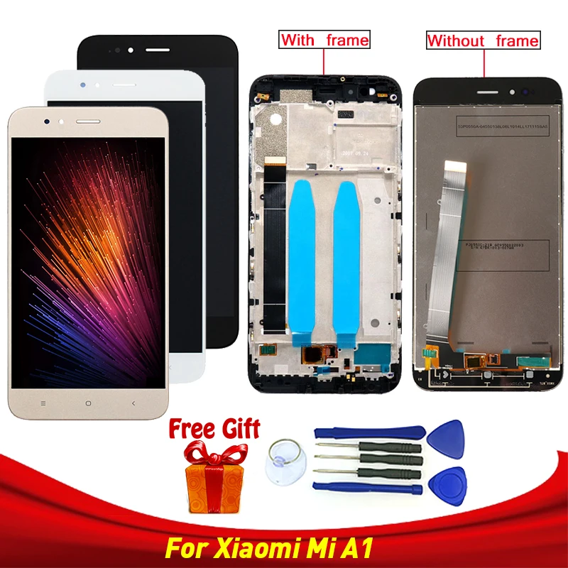 Sinpie для Xiaomi Mi A1 ЖК дисплей + сенсорный экран с рамкой в сборе 5X мобильные
