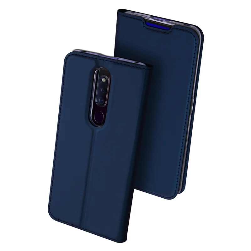 Роскошный сотовый Чехол для телефона OPPO F11 PRO кожа флип Бумажник Магнитная крышка