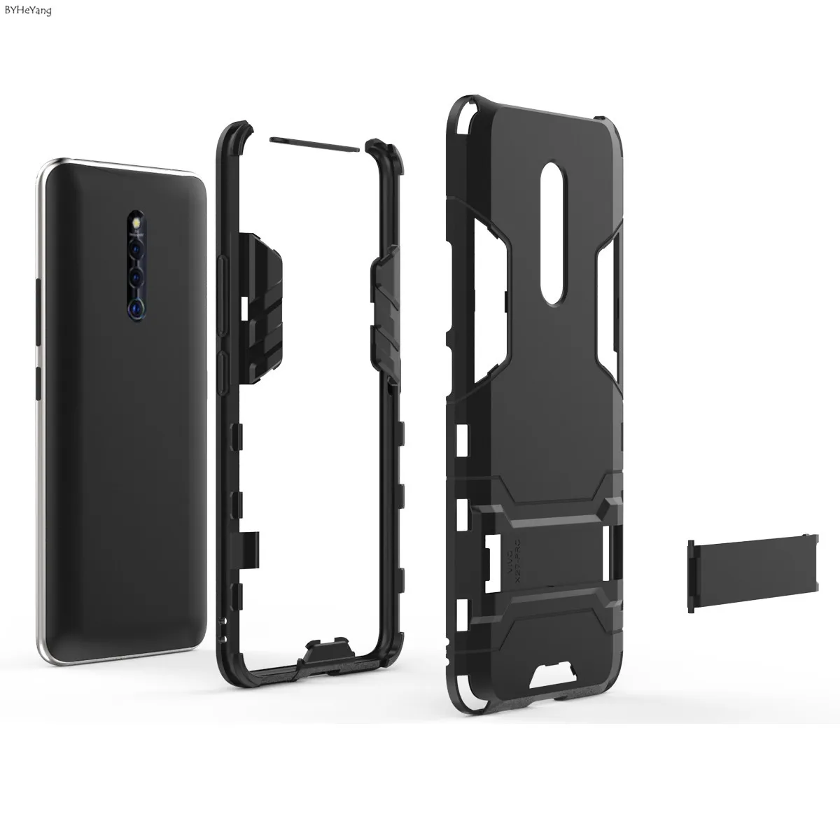Защитный чехол для VIVO X27 PRO подходит x27pro ударопрочный робот силиконовая резина