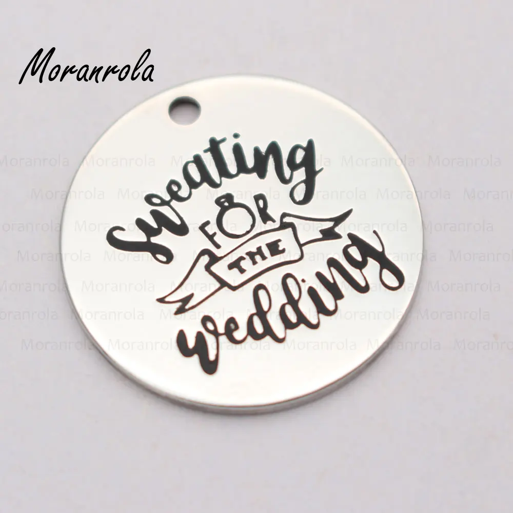 Новинка медное ожерелье брелок с подвеской ручная печать свадебные ювелирные