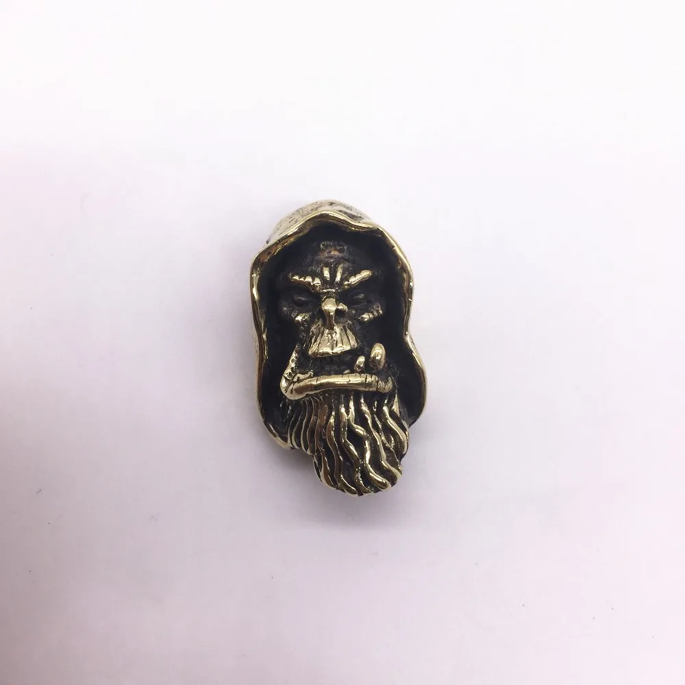 EDC латунный Orc гулдан нож для моделирования бисер Пряжка шнура зонтик веревка