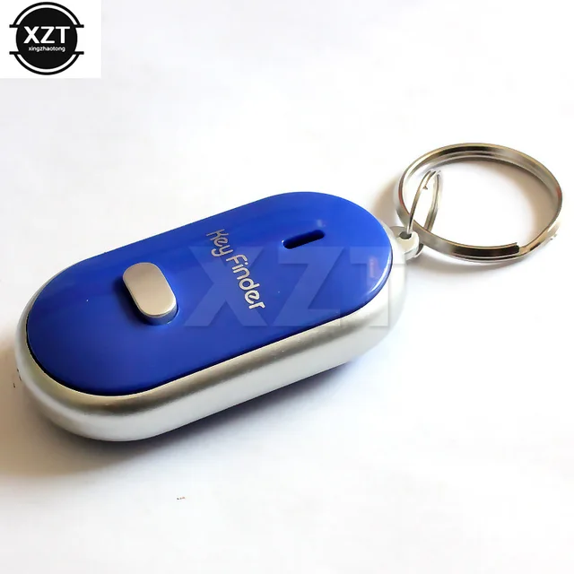 Mini Whistle Anti Lost Key Finder Wireless Smart Flashing Beeping Remote Lost Keyfinder Locator Tracker LED Light for Key Wallet 3