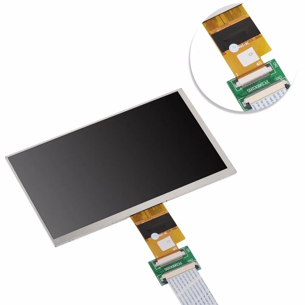 7 дюймов 40 контактов 1024(RGB)* 600 TFT EJ070NA-01J ЖК-дисплей с Дистанционный драйвер плата управления 2AV HDMI VGA для Raspberry Pi