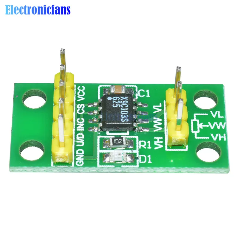 X9C103S плата цифрового потенциометра модуль для Arduino 10K потенциометр Diy KIT