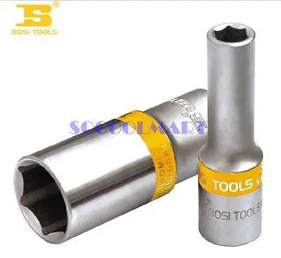 

1Pcs Metric 13mm 6 Point Double Color Long Socket CR-V Steel 1/2" Drive Wrench