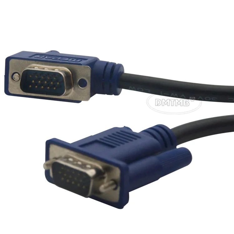 VGA cable with angle side in right direction 0.3M | Электроника