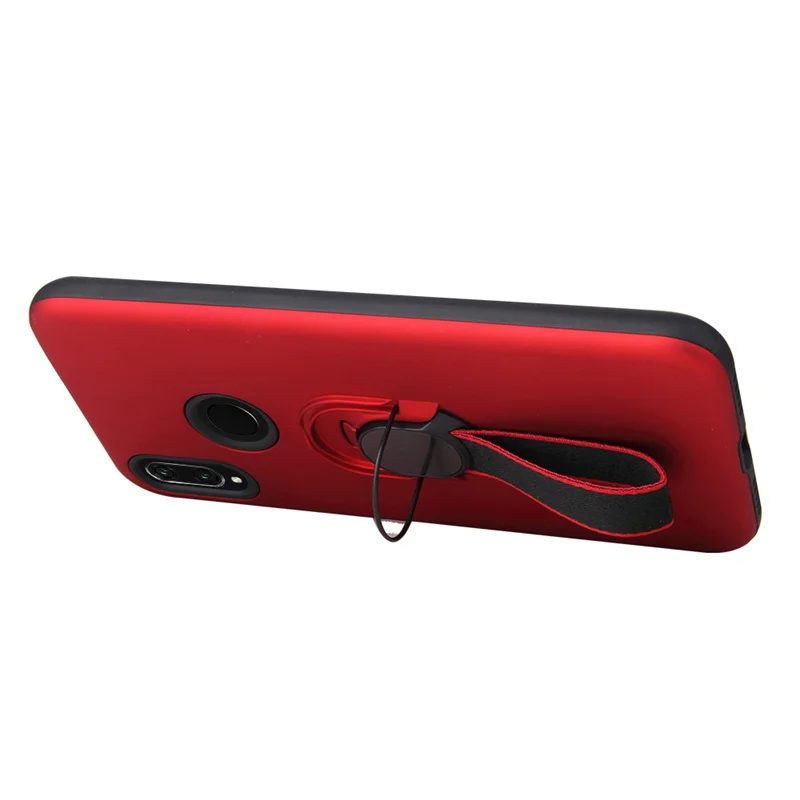 Гибридный бронированный ТПУ чехол для Huawei Y9 Y6 2018 P30 Pro P20 автомобильный магнитный