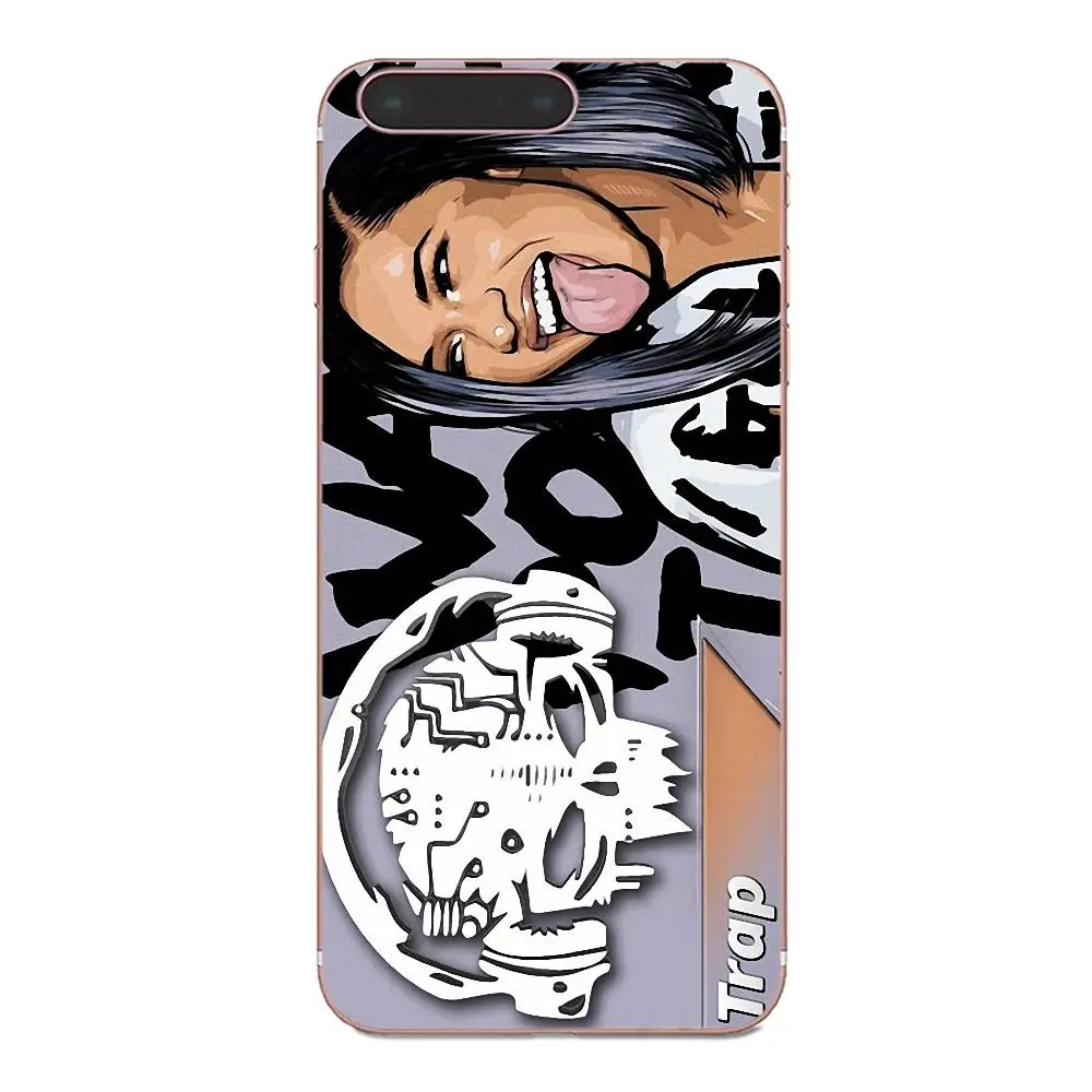 Мягкие сумки из ТПУ чехлы Веселые девушки Cardi B для Huawei Mate 7 8 9 10 20 P8 P9 P10 P20 P30 Lite Plus Pro