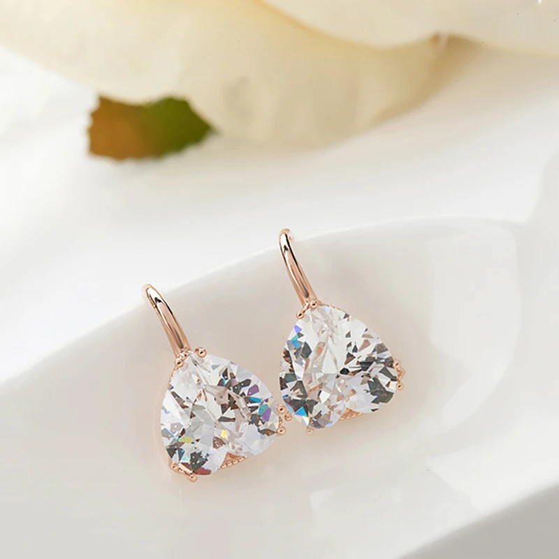 Женские двусторонние Серьги Bijoux Femme серьги наручники с кристаллами