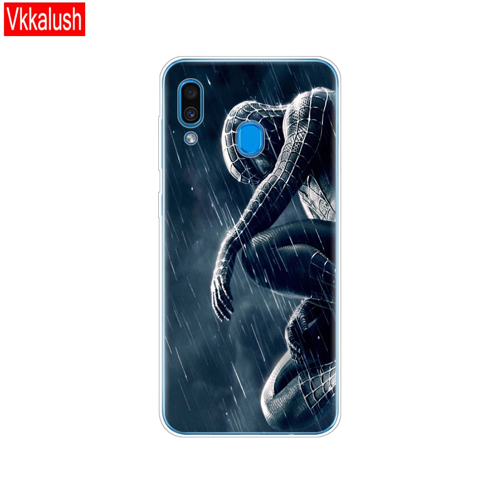 80093 Чехол для Samsung Galaxy A20, чехол A20E, силиконовая задняя крышка из ТПУ для Samsung A20 A 20 A205F A20E A202F, мягкий чехол, бампер - Цвет: 80093