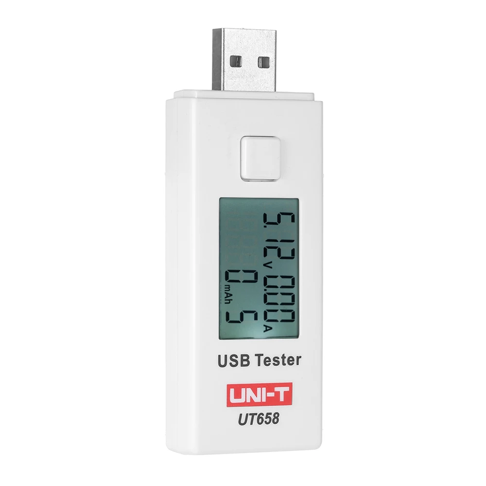 UNI-T UT658 цифровой U диск вольтметр Ампер батарея тестер ЖК-дисплей USB Напряжение