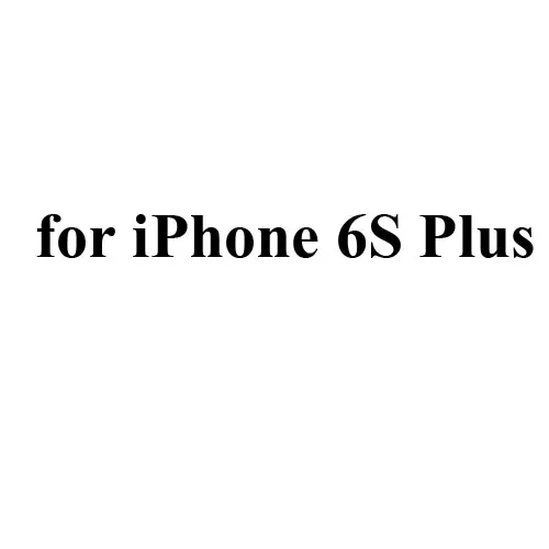 for iPhone 6S Plus 5 шт., наклейка s для iPhone 6, 6 S, 7, 8 plus, X, XS, Max, XR, задняя пленка, защита от отпечатков пальцев, матовая наклейка из углеродного волокна для декора - Цвет: for iPhone 6S Plus