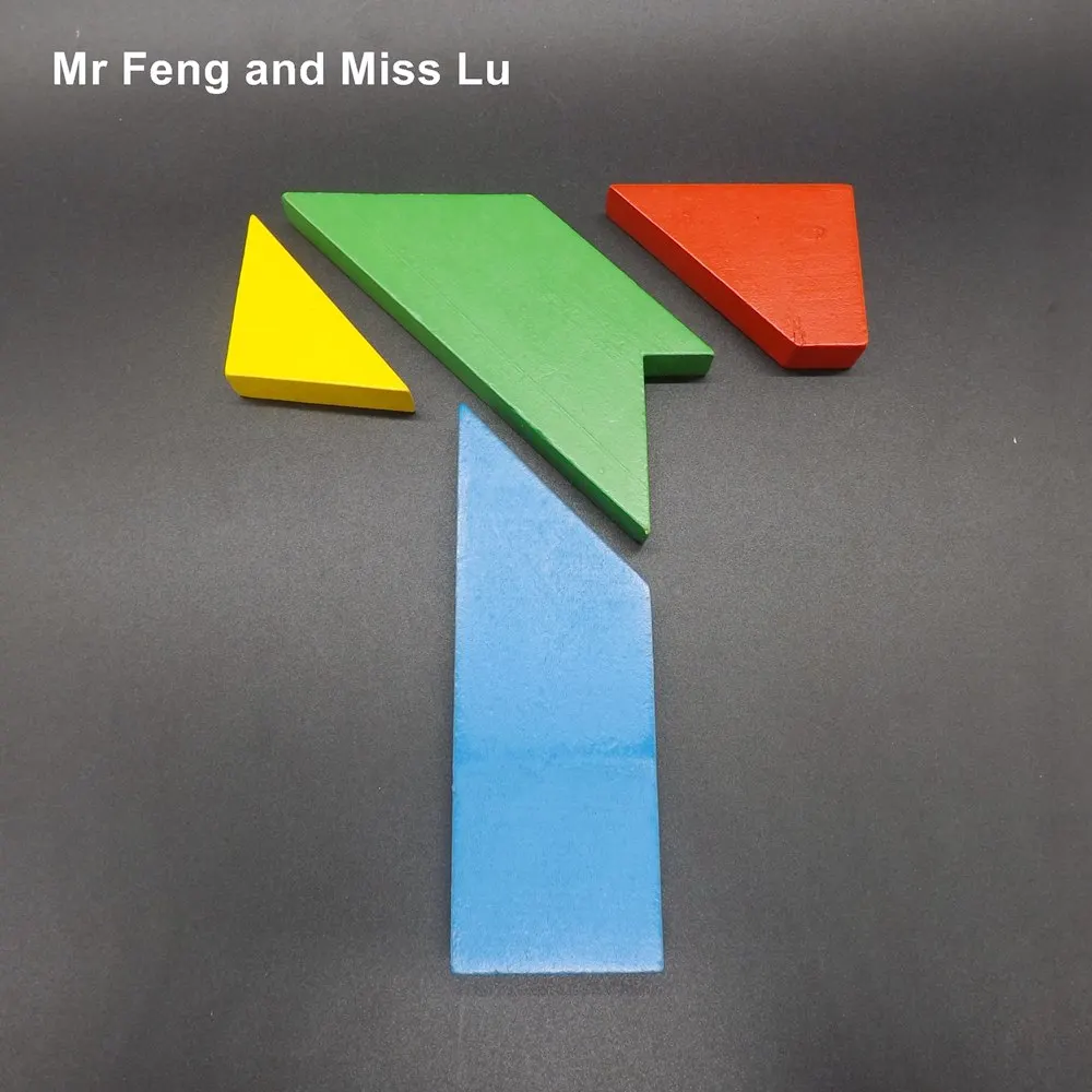 Красочные Мистик т головоломка деревянная игра мульти поколение