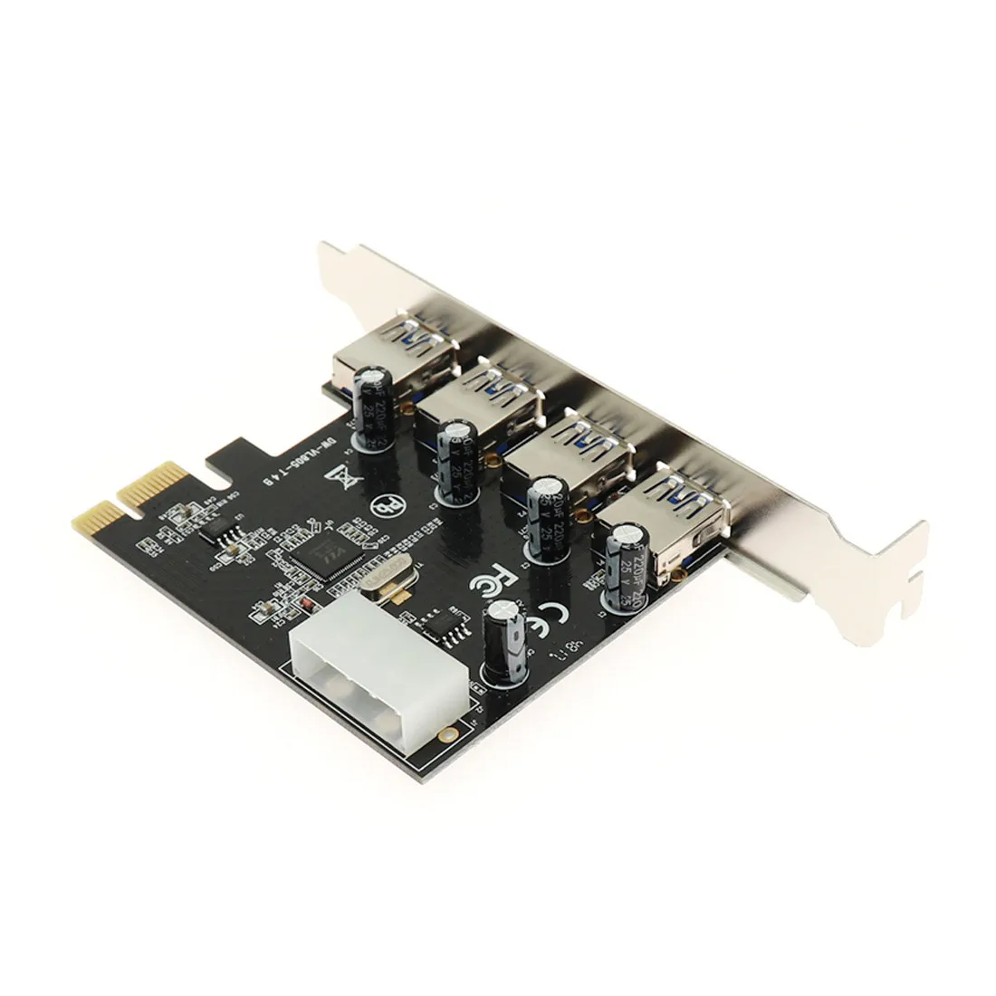 4-портовый PCI-E к USB 3 0 HUB PCI Express адаптер расширения карты 5 Гбит/с Speed Top F709 |