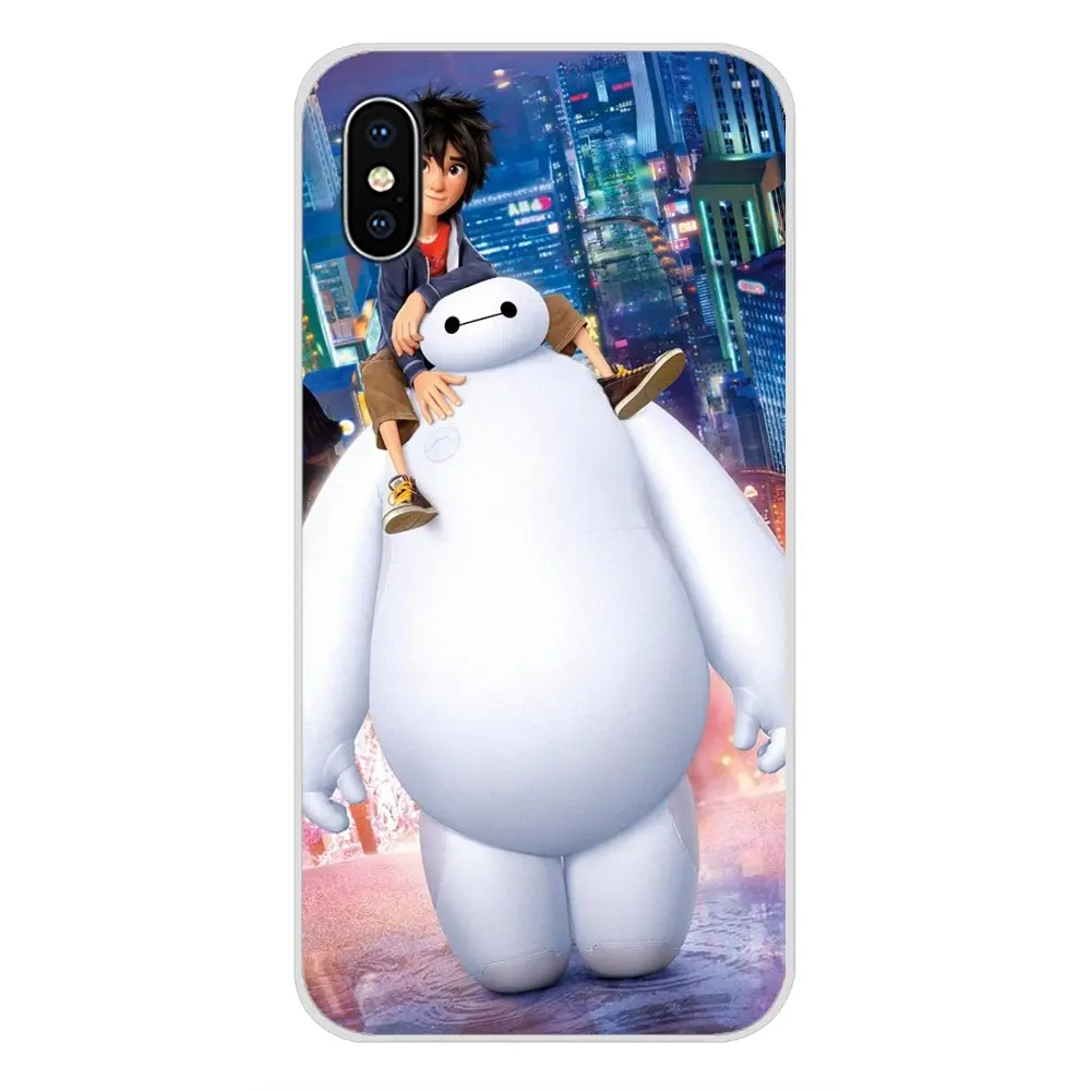 Аксессуары чехлы для телефонов Baymax Big Hero Xiaomi Mi6 A1 5X 6X Redmi Note 5 5A 4X 4A 4 3 Plus Pro pocophone