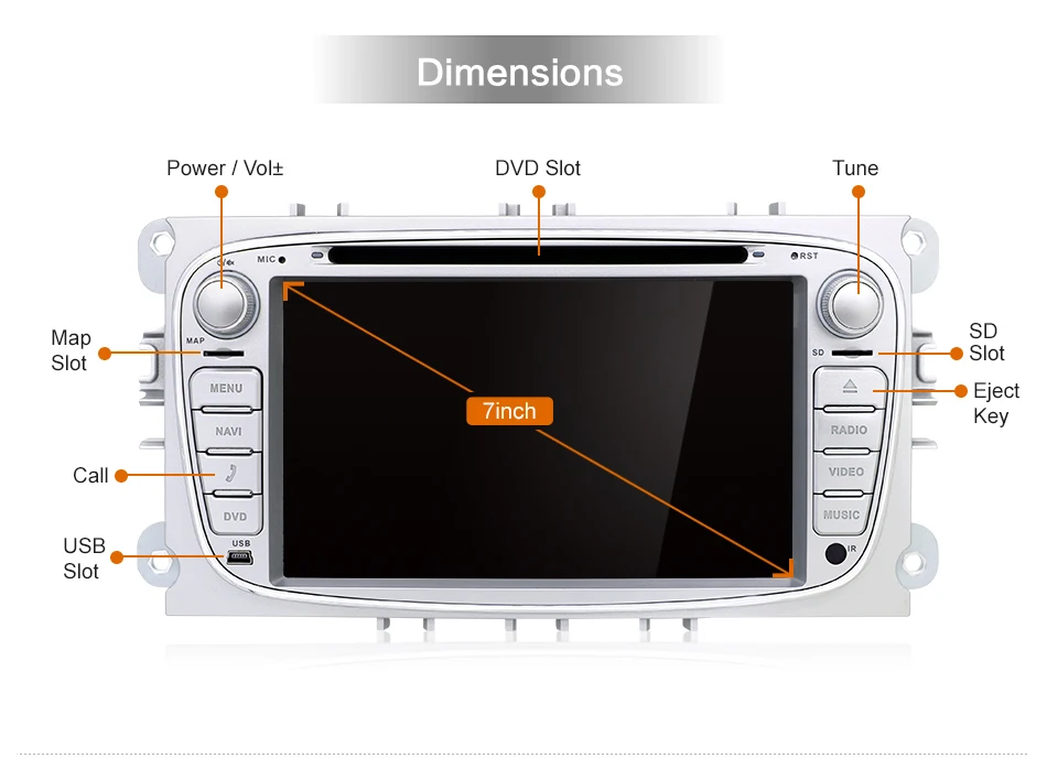 Bosion 2 din android 8,1 octa 8 ядер автомобильный dvd-плеер gps для Ford focus Mondeo S-max smax Kuga c-max радио головное устройство canbus wifi