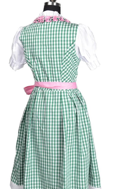 Костюм Октоберфест Германия октября дирндль юбка платье передник с блузкой