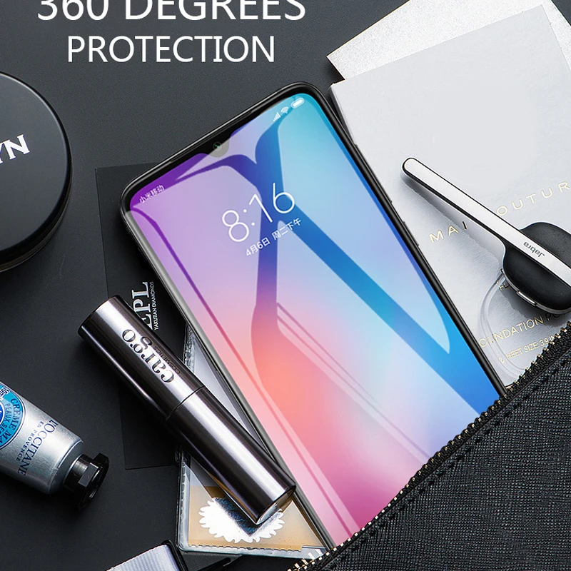 Закаленное стекло с полным покрытием для Xiaomi Mi 9 Защитная пленка экрана MOFi Mi9 SE