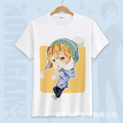 25 Аниме Noragami Yato футболки с коротким рукавом костюмы для косплея Мужские Женские футболки Топы с коротким рукавом летние футболки - Цвет: 25
