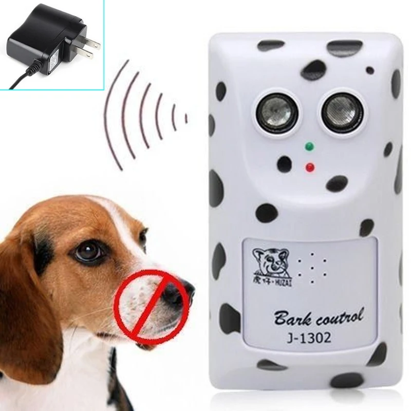 Humanely Ultrasonic Anti No Bark Device Control Stop Dog Barking Silencer Hanger | Дом и сад