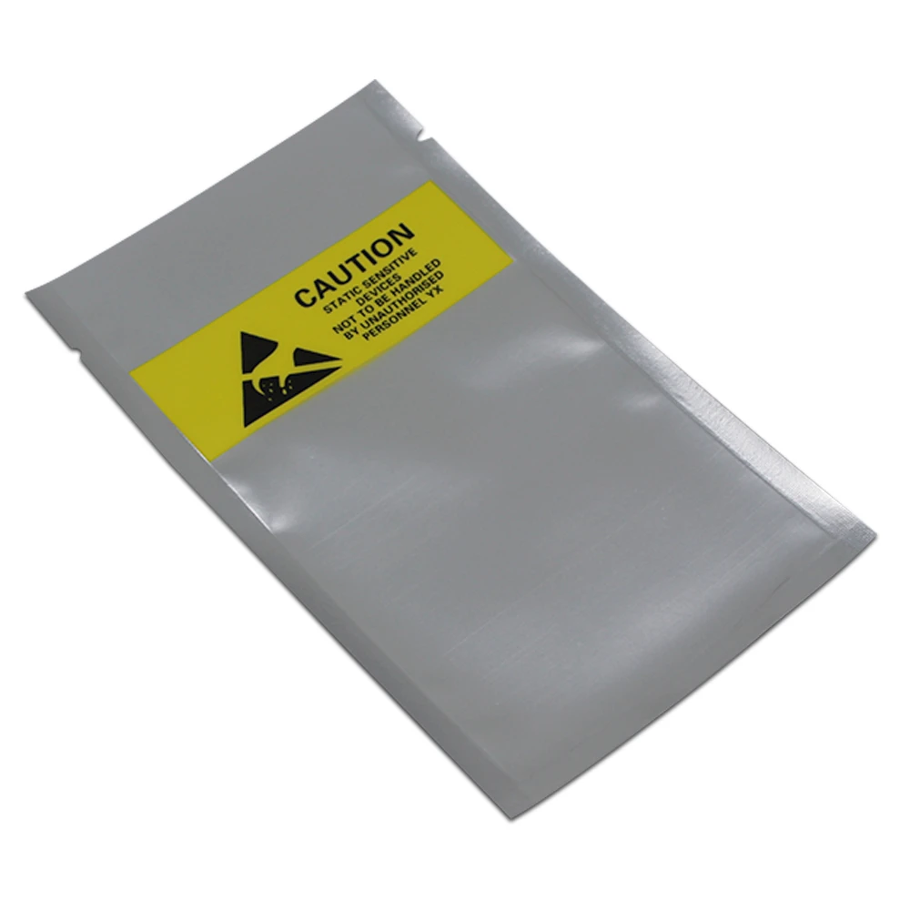 400 шт./лот алюминиевая фольга прозрачная передняя майларовая сумка для телефона