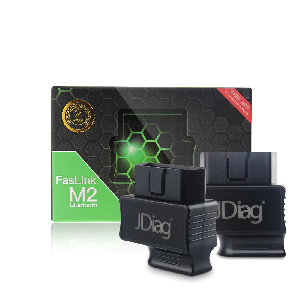 Считыватель кодов JDiag OBD2 OBD сканер FasLink M2 Bluetooth 4 0 диагностический инструмент PK BD