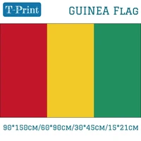 guinea flag 3045cm car flag 1521cm hand flag 3x5ft hanging flag 90150cm6090cm