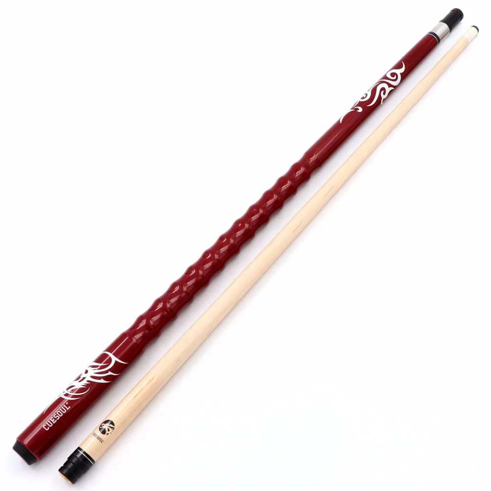 CUESOUL 5" 19 унц. кленовый кий для пула Stick 13 мм советы, очень хороший захват, с суставом/вал протектор