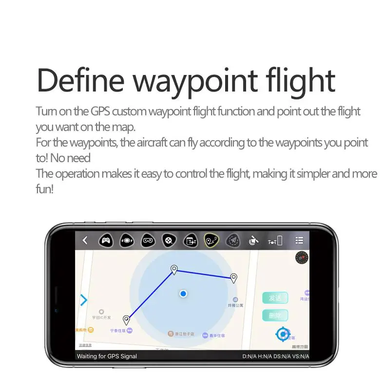 SMRC S20 Wi-Fi FPV с камерой 1080P gps динамическое отслеживание 18 минут время полета Радиоуправляемый Дрон Квадрокоптер удаляет управление игрушки Детский подарок